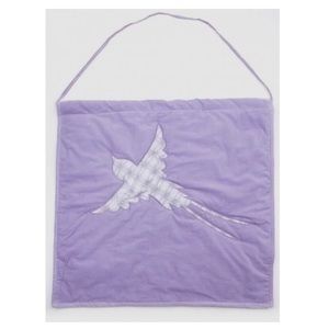 Kate Quinn Sparrow Bird Nursery Kids Wall Hanging